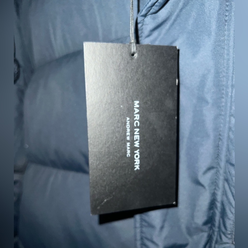 Marc New York Baltic Down Filled Fur Collar Hooded Puffer Coat Jacket - NWT - Picture 8 of 9
